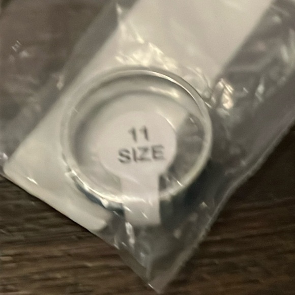 NWT Men's Stainless Steel Chain Spinner Ring - Picture 4 of 7